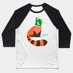 Red Duck Panda Baseball T-Shirt